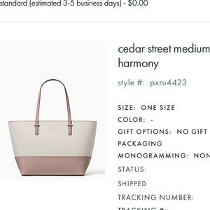 Kate Spade - Cedar Street medium harmony